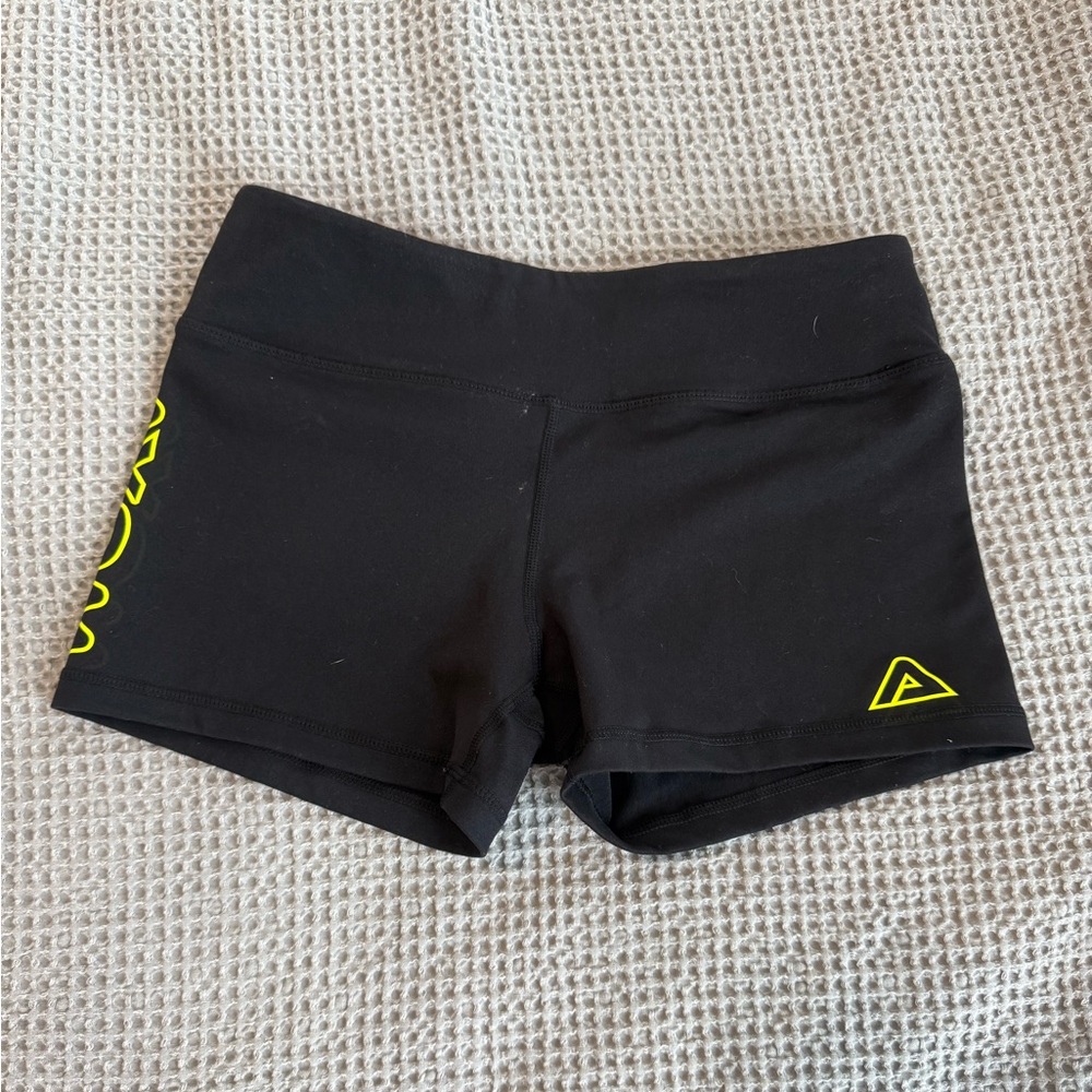 {AXOM} Black Spandex CrossFit Booty Shorts